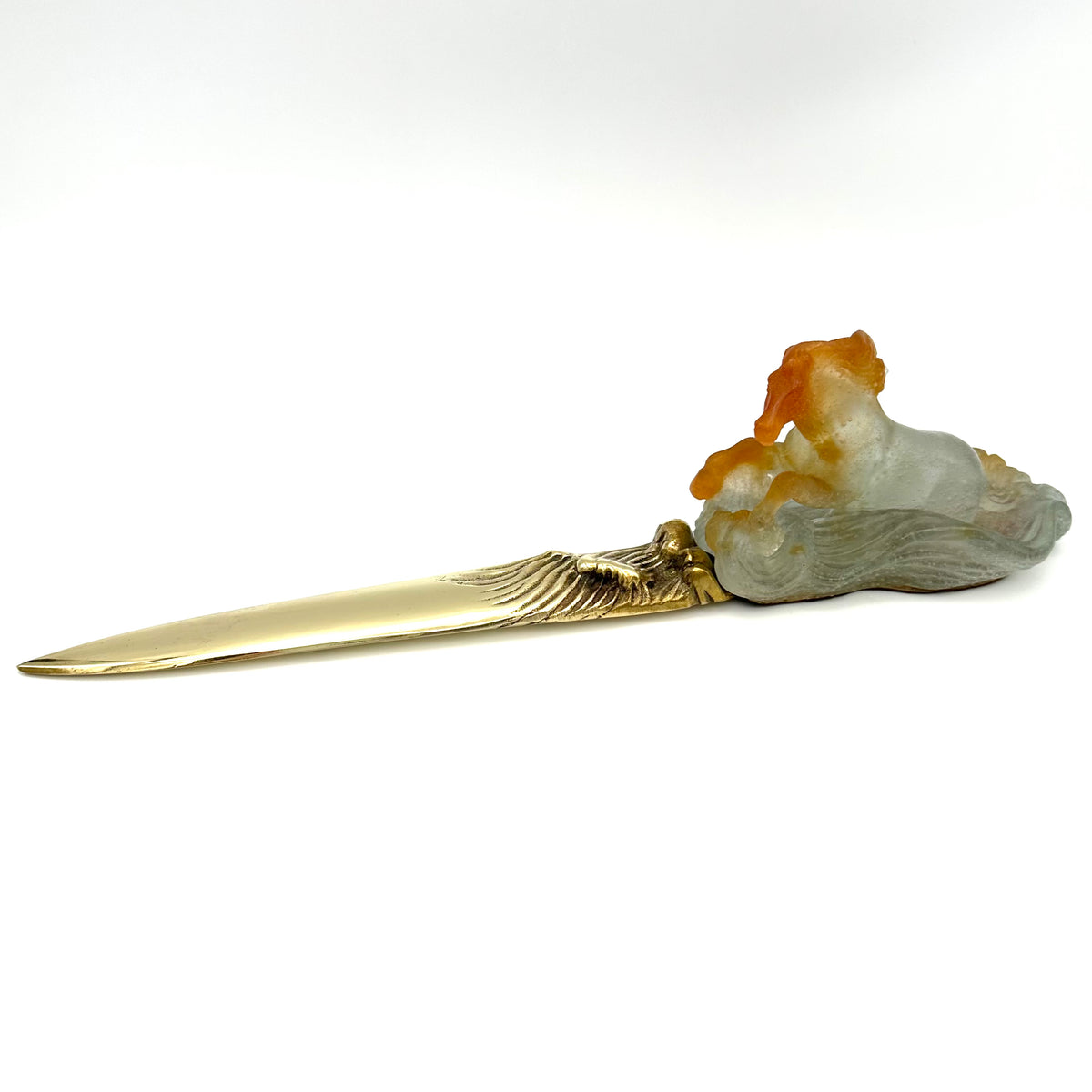 Daum Crystal Letter Opener – Ashley's Equestrian