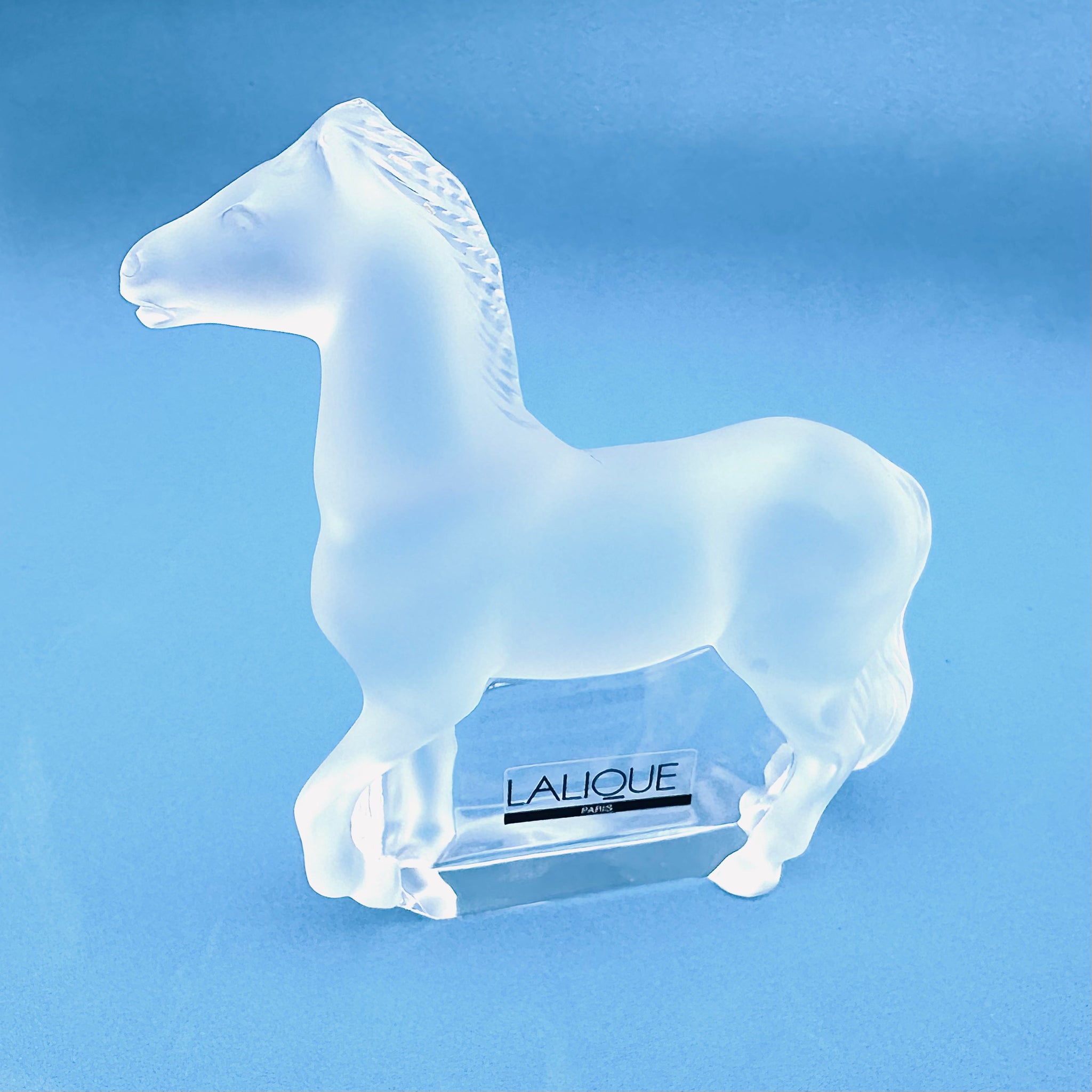 Lalique Horse Trotting – Ashley's Equestrian