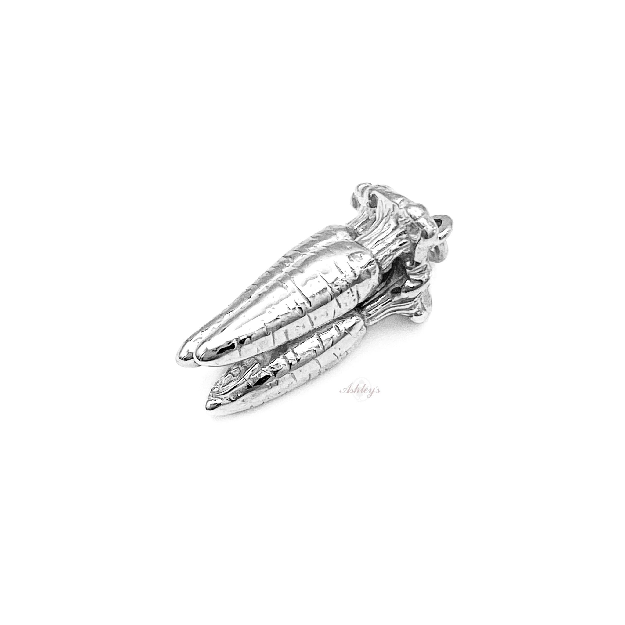 Carrots Charm Sterling Silver Carrots Charm Sterling Silver