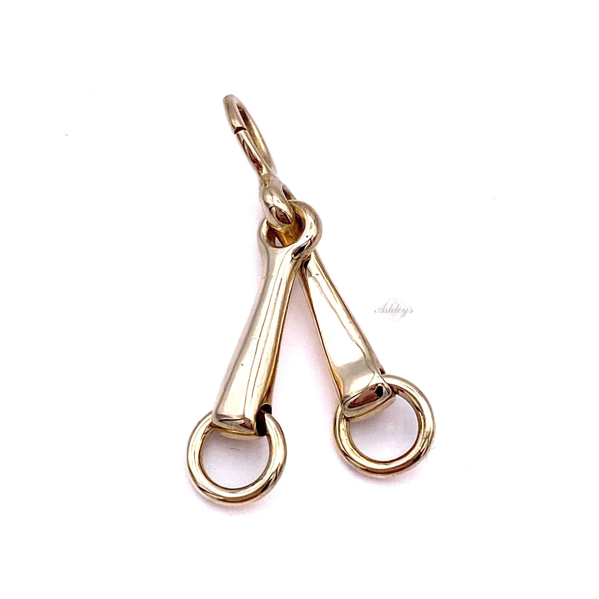 *Bit Charm, 14k gold – Ashley's Equestrian