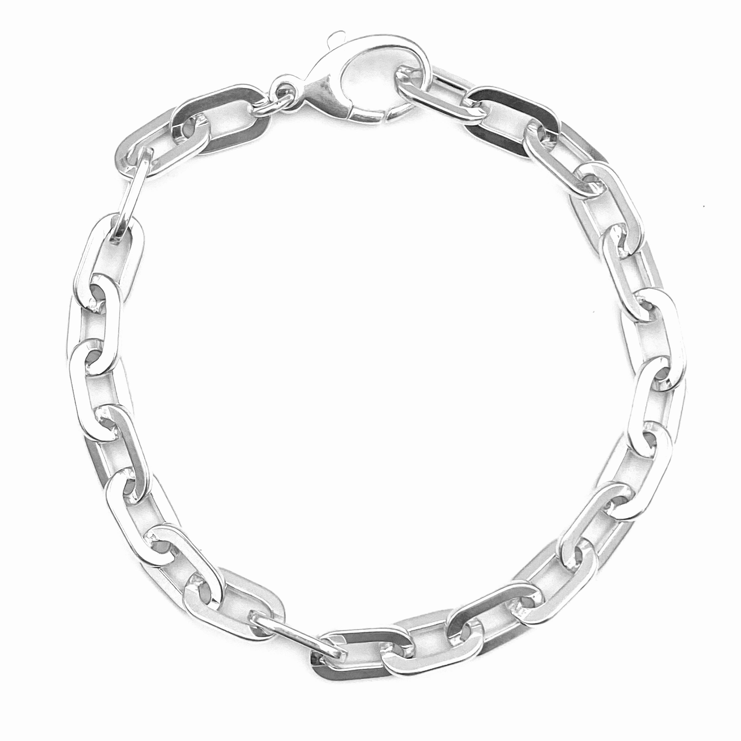 Pulsera Charm'd by Ashley de eslabones plateados